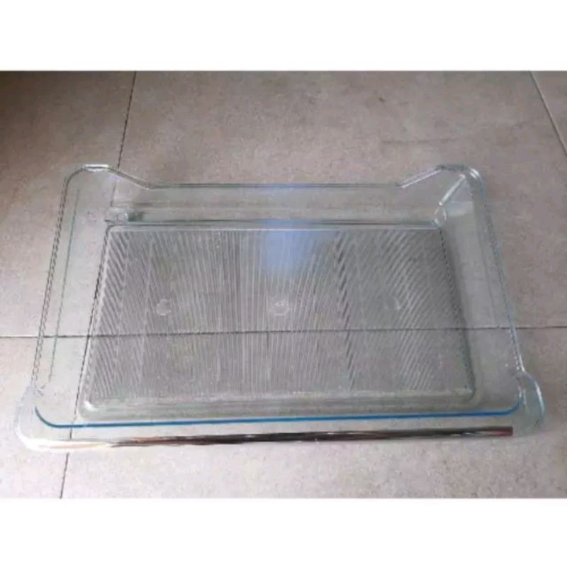 Rak ikan daging buangan air kulkas 1 pintu polytron belleza original