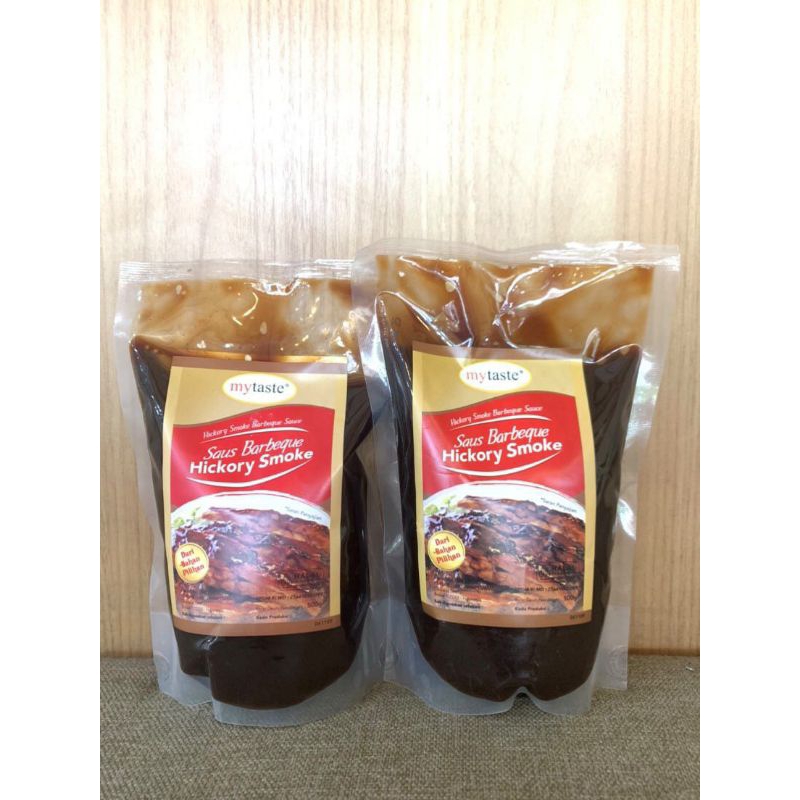 

Saus BBQ Hickory smoke My taste / BBQ Sauce My taste HALAL