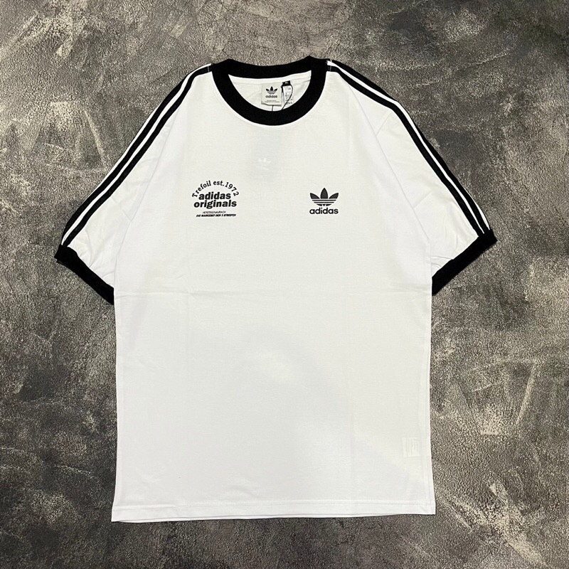 Kaos Adidas trefoil Retro Casual