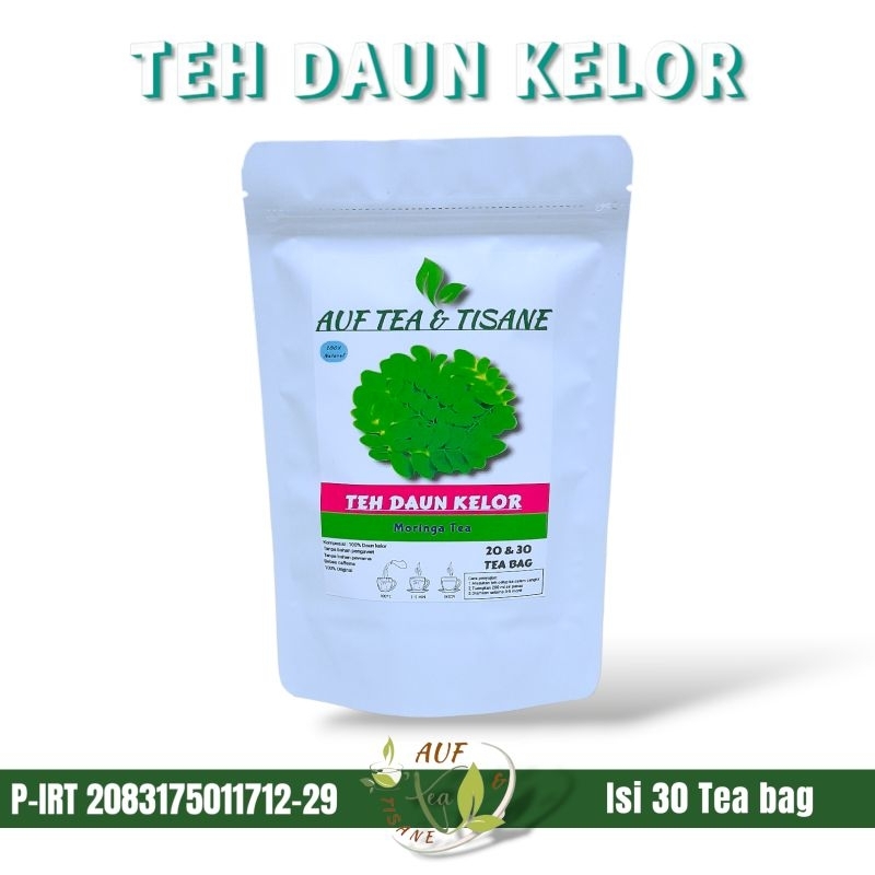 

TEH DAUN KELOR/MORINGA TEA,ISI 30 TEA BAG(TEH CELUP)