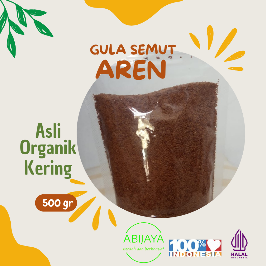 

Gula aren semut organik 500 gr