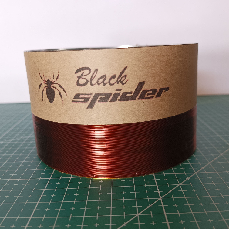 spul spoel voice coil speaker black spider 18 inchi aluminium diameter 99,2 mm