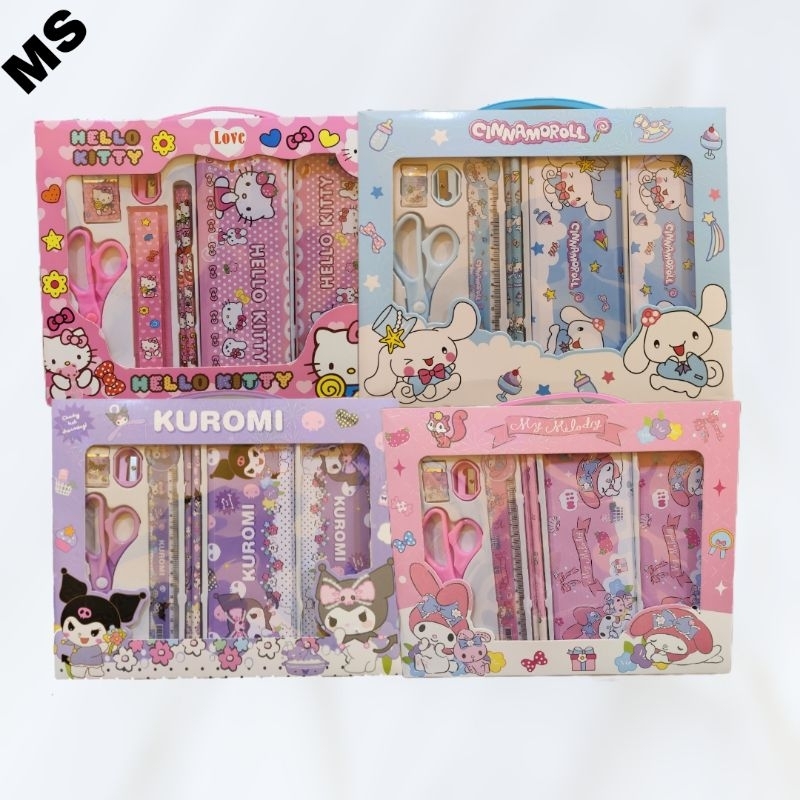 

1 set kotak pensil sanrio