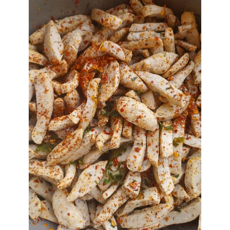 

Basreng ikan pedas daun jeruk