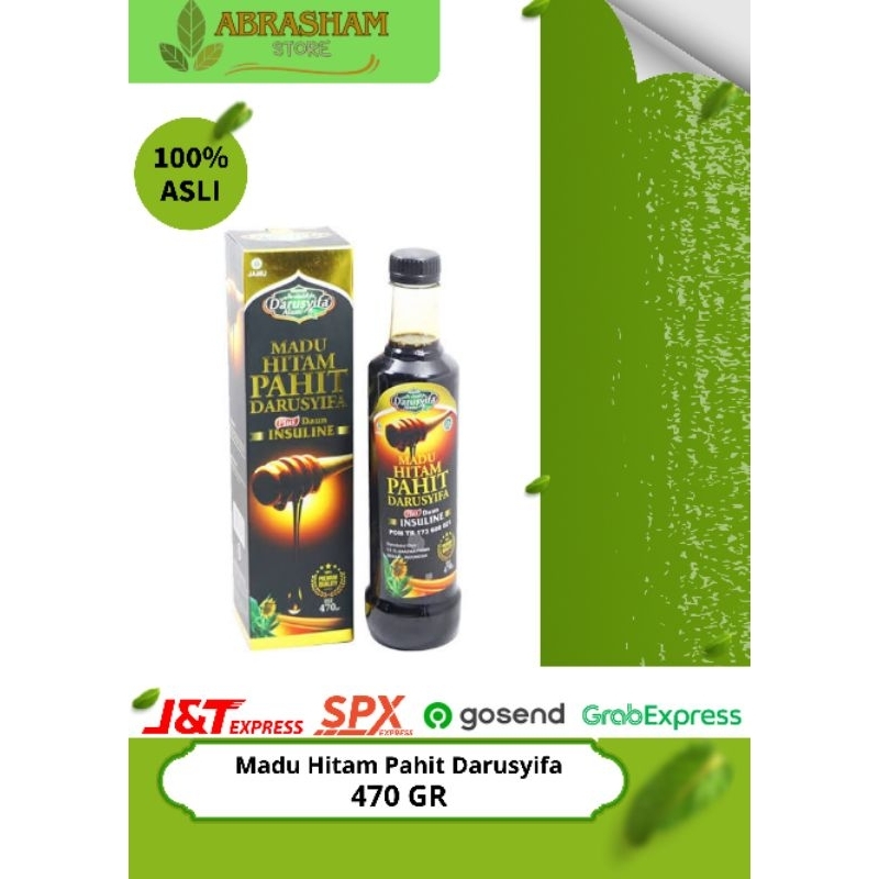 

Madu Hitam Pahit Darusyifa 470 GR Daun Insuline Plus Brotowali Bagus Untuk Penderita Diabet