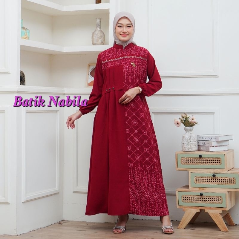 Gamis Wanita Elegan Mewah Gamis Lebaran 2025 Model Gamis Terbaru Hitam Games Baju Ganis Ukuran M L X