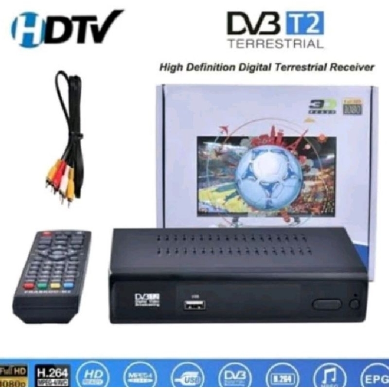 BATAM - U 002 STB royal set top box penerima siaran tv digital