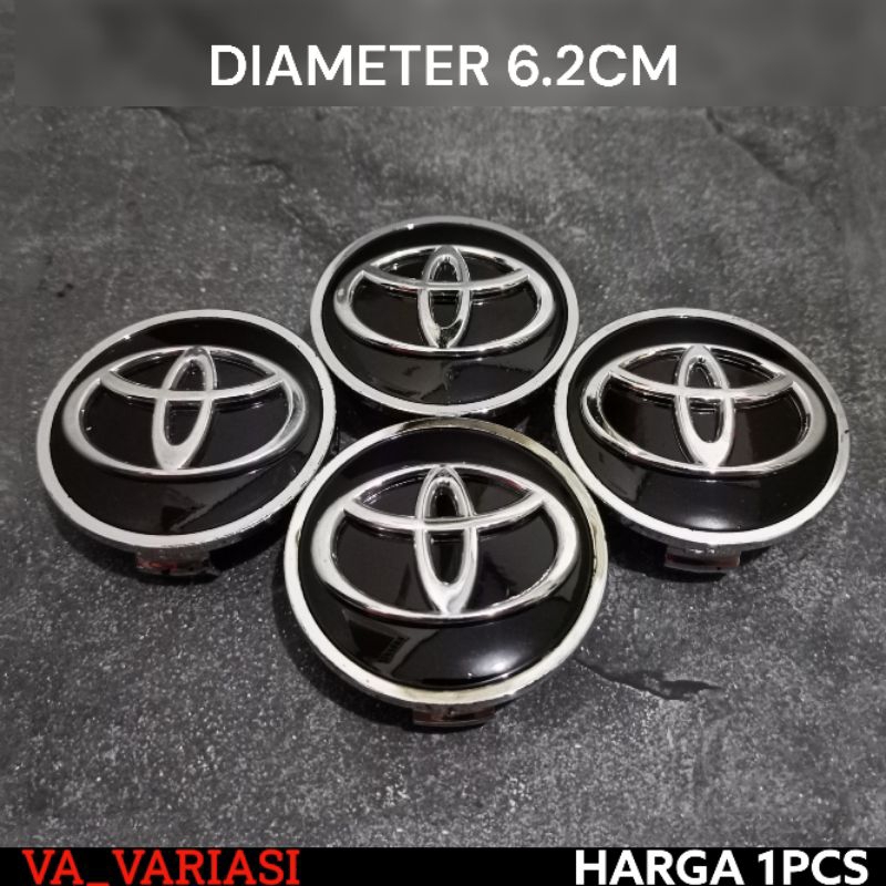 Dop Tutup Velg Toyota Avanza Tahun 2016-2021 Hitam