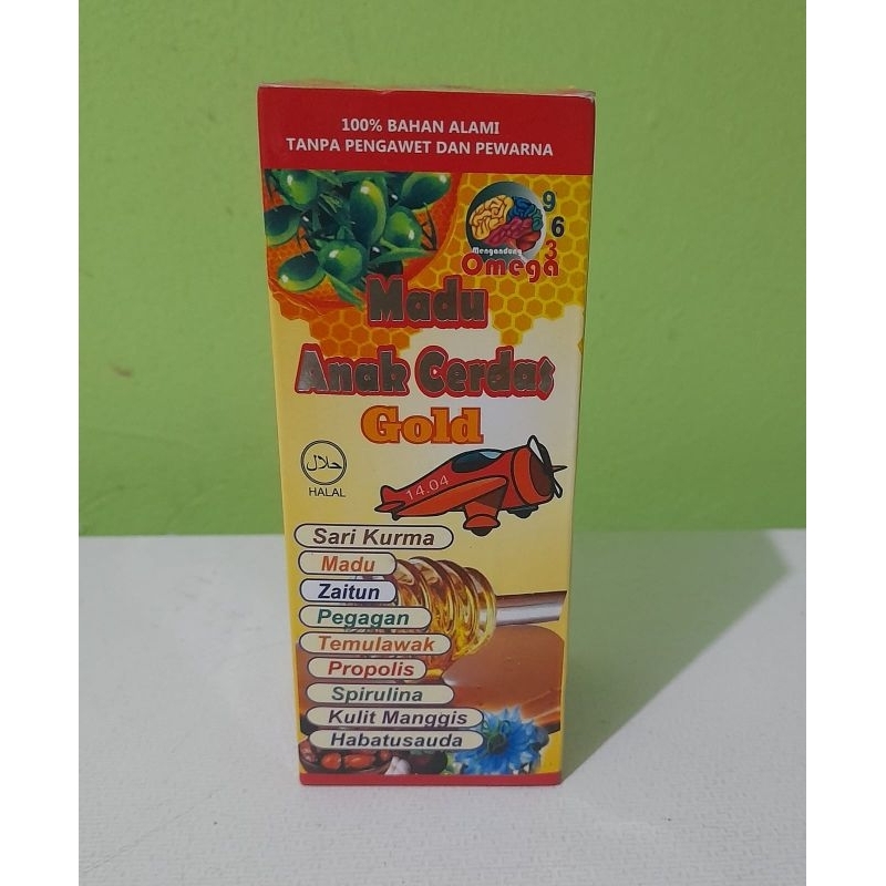 

Madu anak cerdas gold 175ml | untuk nafsu makan | anak sehat | anak cerdas