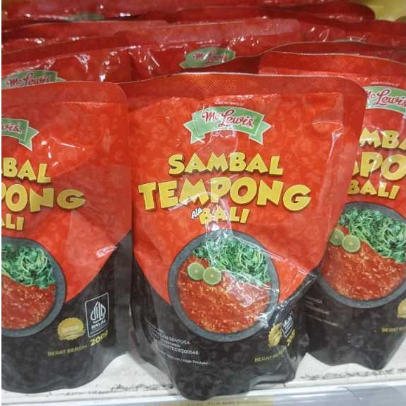 

Mc Lewis Sambal Tempong Bali 200 gr
