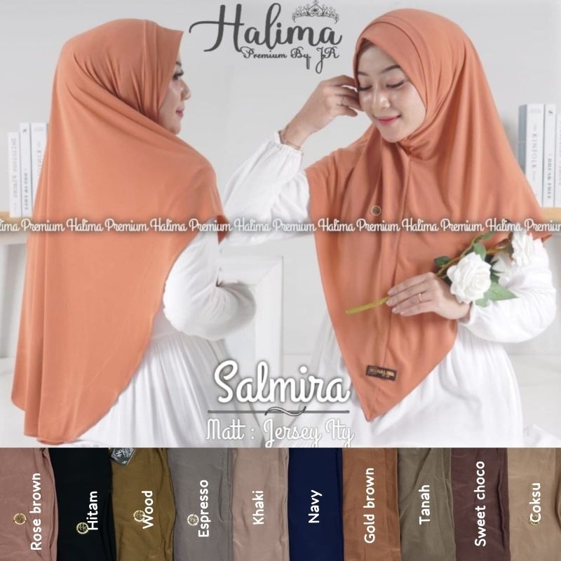 HALIMA _ SALMIRA / HIJAB INSTANT SALMIRA BY HALIMA