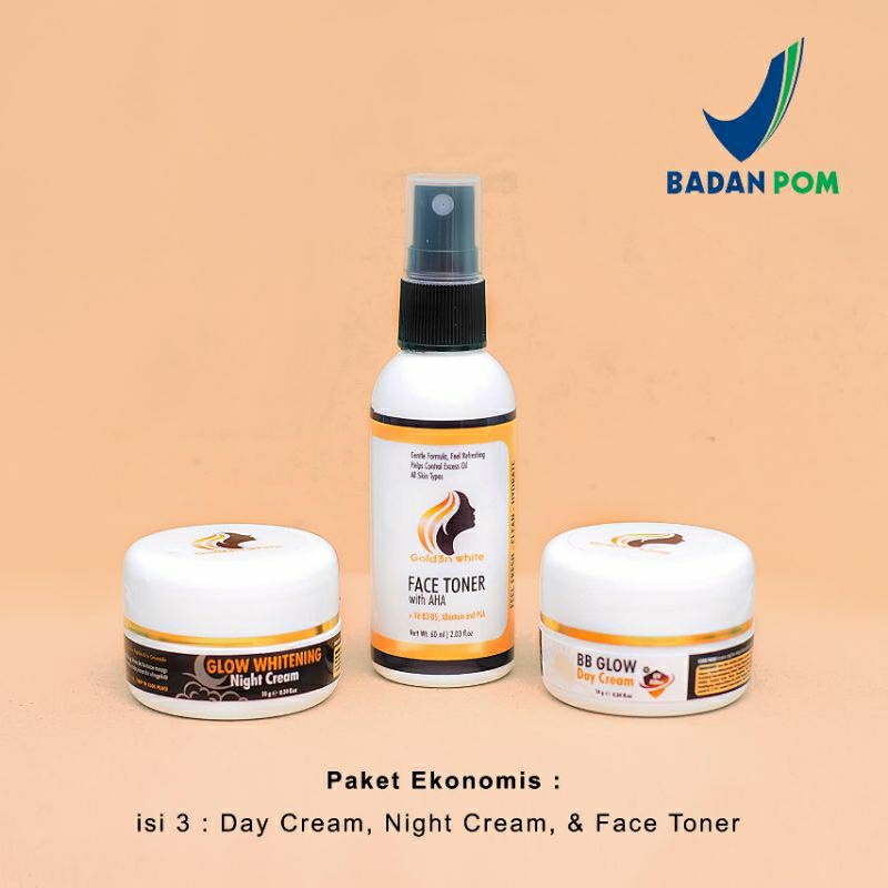 GOLDEN SKINCARE PAKET HEMAT