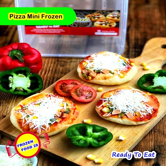 

Pizza Mini Frozen, Pitza Makanan, Pizza Hut, Piza Goreng, Roti Pitza Isi 8 Pcs Homemade Halal