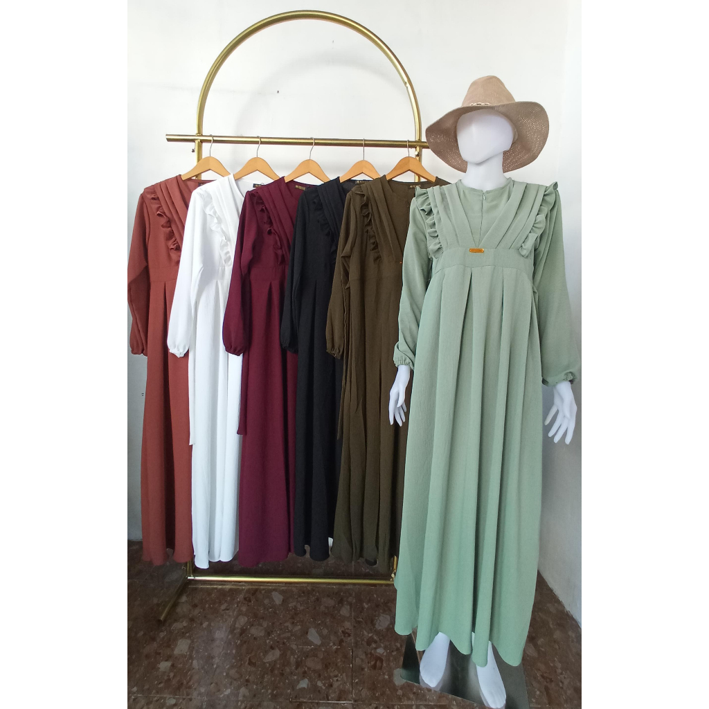 GAMIS POLOS KRINGKEL PREMIUM "V"