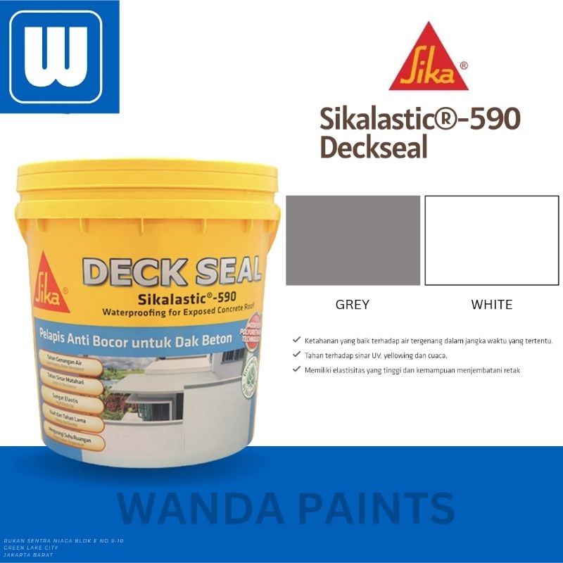 SIKA Deck Seal SIKALASTIC 590 (4 KG)