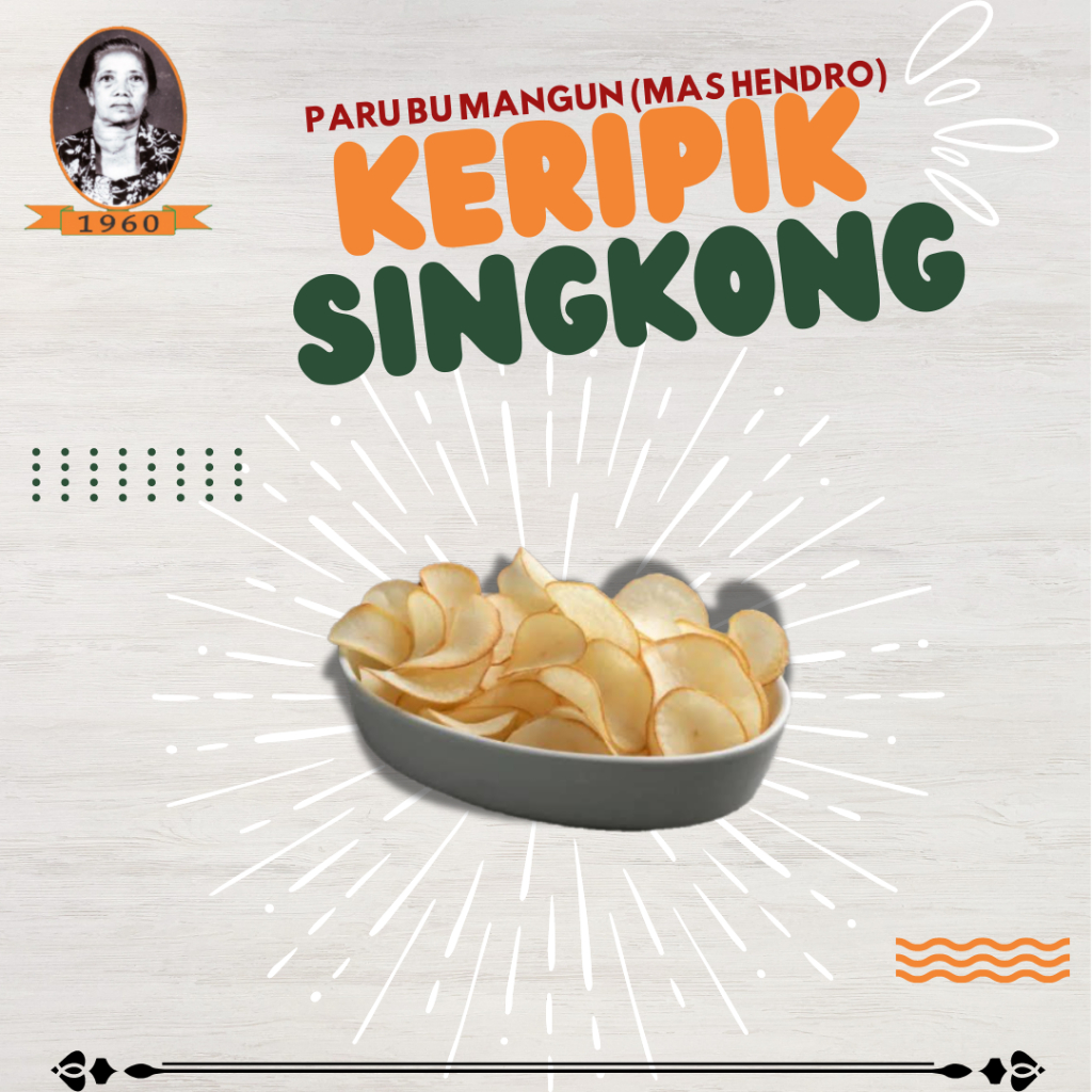 

Bu Mangun Keripik Singkong (250gr)