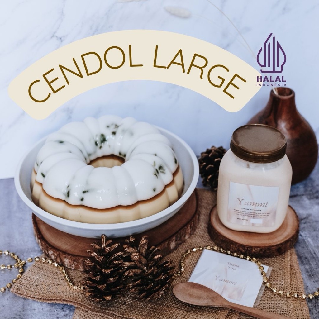 

[HALAL][INSTANT] YAMMI PUDDING CENDOL - LARGE