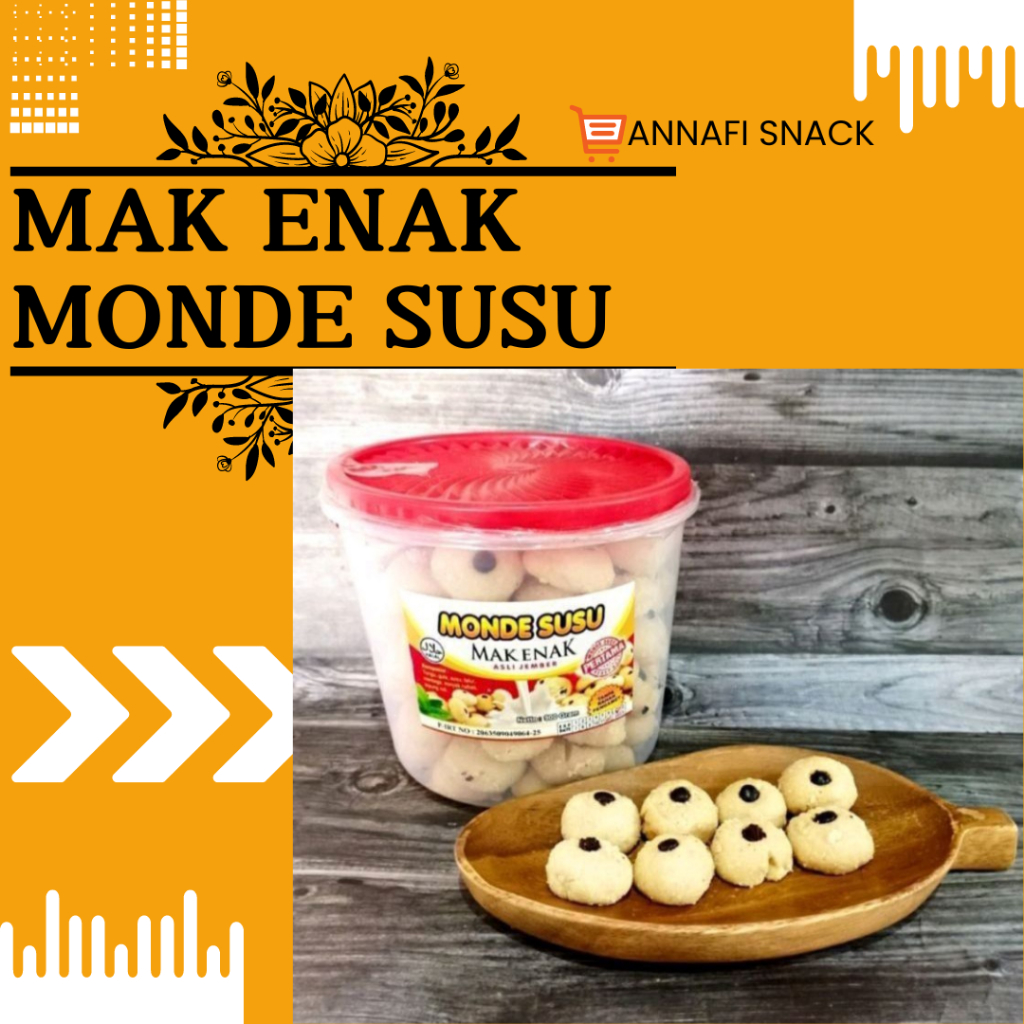 

MAK ENAK MONDE SUSU ASLI JEMBER 900 GRAM