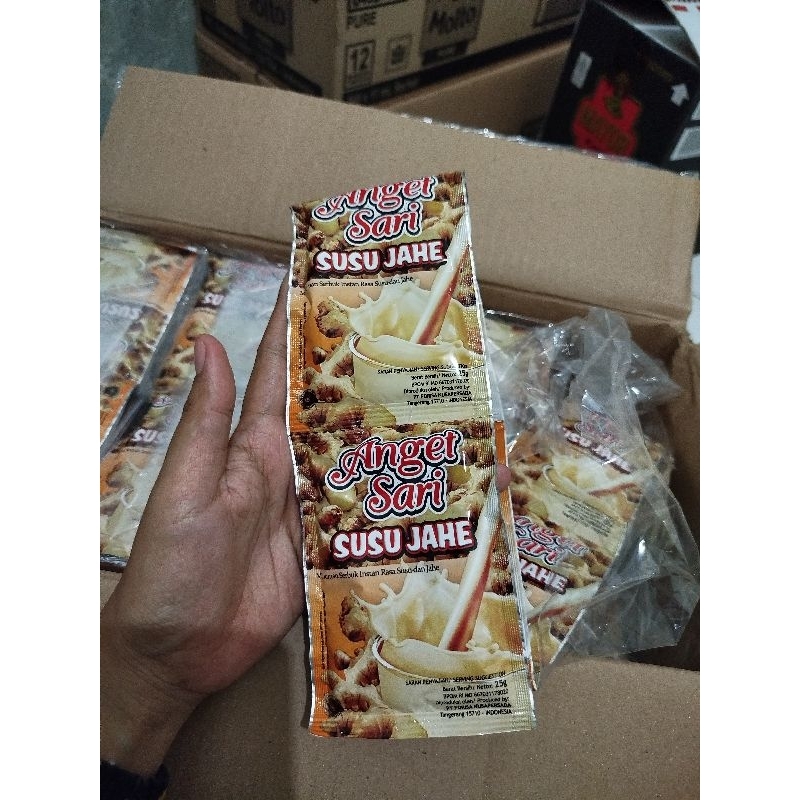 

ANGET SARI SUSU JAHE 25Gr 10sachet