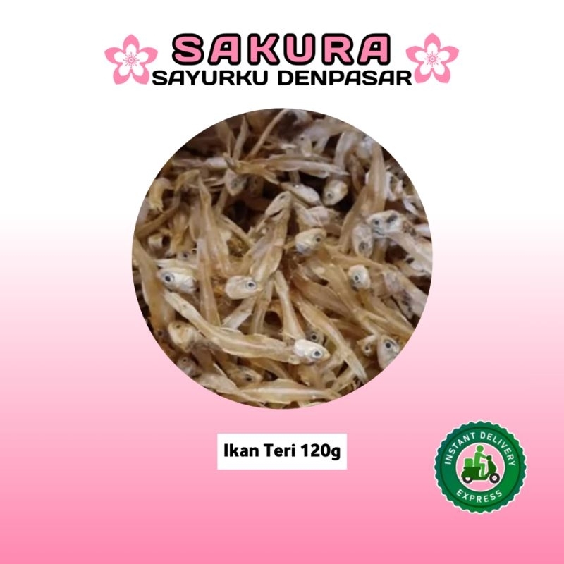 

Ikan asin Teri Tawar 100g - SAKURA