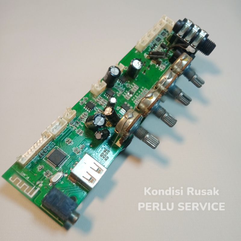 Modul Speaker Bluetooth portabel NS 899 GII kondisi Rusak Perlu Service