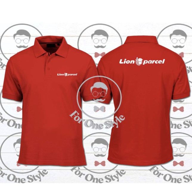 Cod Poloshirt Lion Parcel  Baju Polo Lion Parcel  Kaos Lion Parcel  M