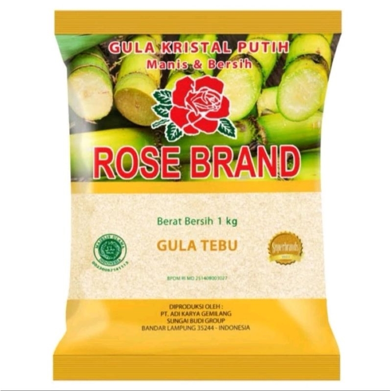 

gula rosebrand 1 kg