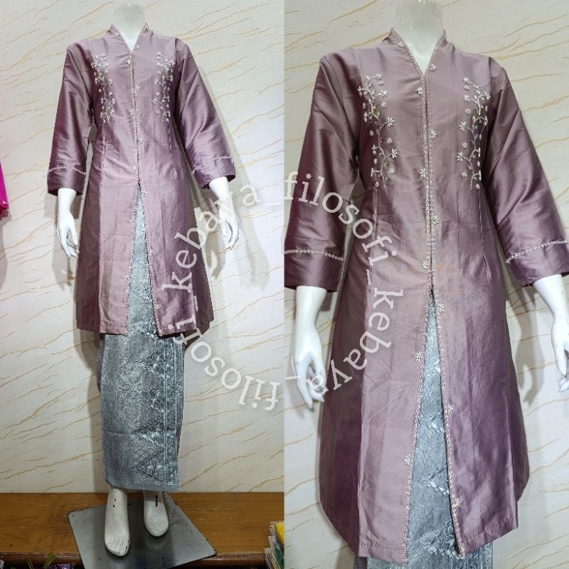 KEBAYA TAFFETA PAYET - KEBAYA KURANG MELAYU - KEBAYA MALAYSIA