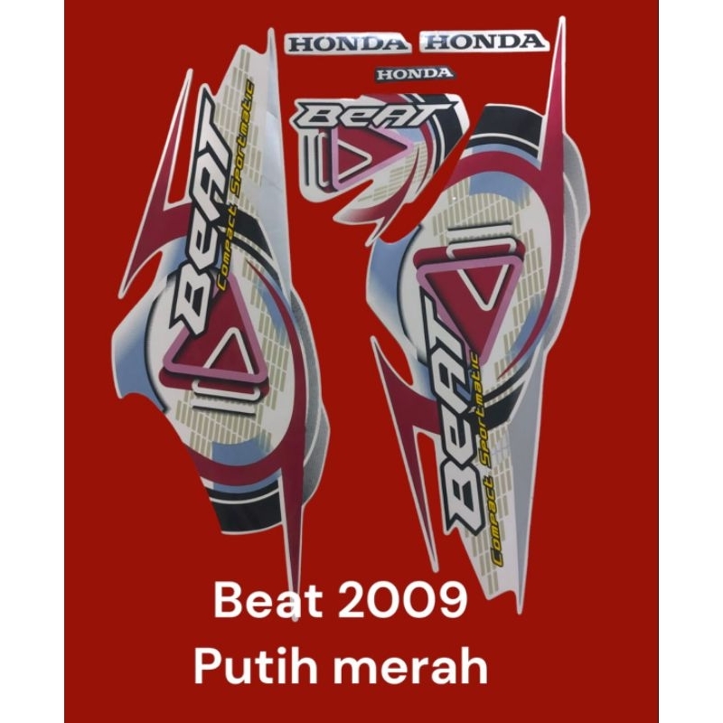 stiker body beat 2009 striping beat 2019