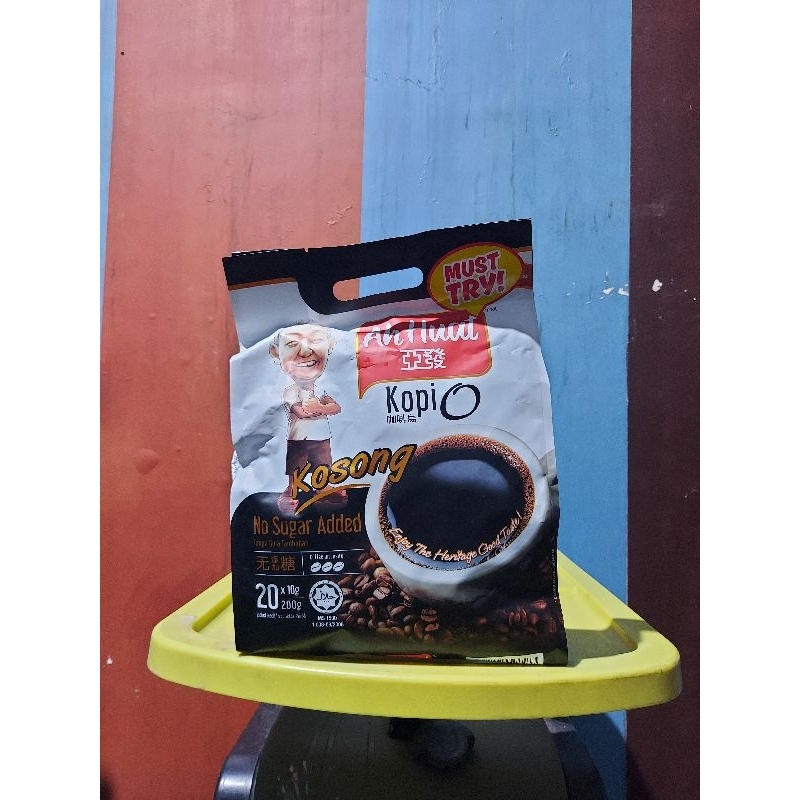 

Ah Huat Kopi O Kosong Ahhuat Kopi O Kosong (20x10gr) Ah Huat Kopi O Kosong No Sugar