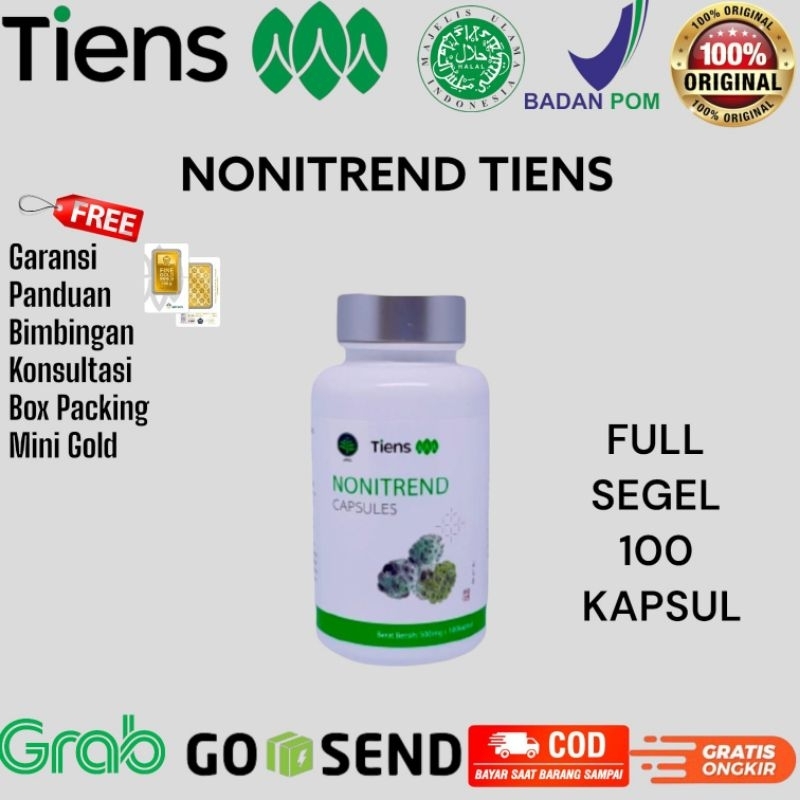 TIENS NONITREND 100 KAPSUL / OBAT HERBAL DARAH TINGGI OBAT INSOMNIA / ORIGINAL