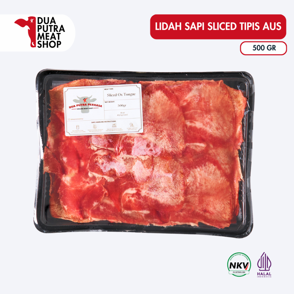 

Lidah Sapi Sliced Tipis AUS 500gr | Sliced Ox Tongue - Untuk Gyutan & Berbagai Hidangan