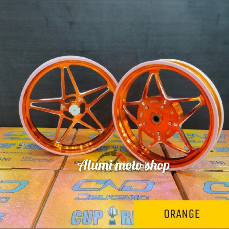velg delkevic X 1 v speed palang bintang Yamaha Mio soul Mio sporty Mio j Fino karbu Mio M3 Fino fi 