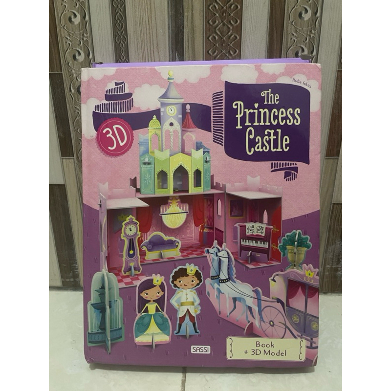 Buku Sassi 3D Pop Up Book and Puzzle