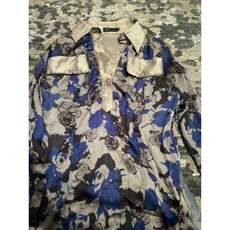 [preloved] tunik bunga