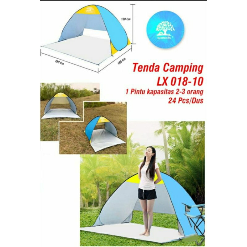 tenda camping speed Lx 018-10