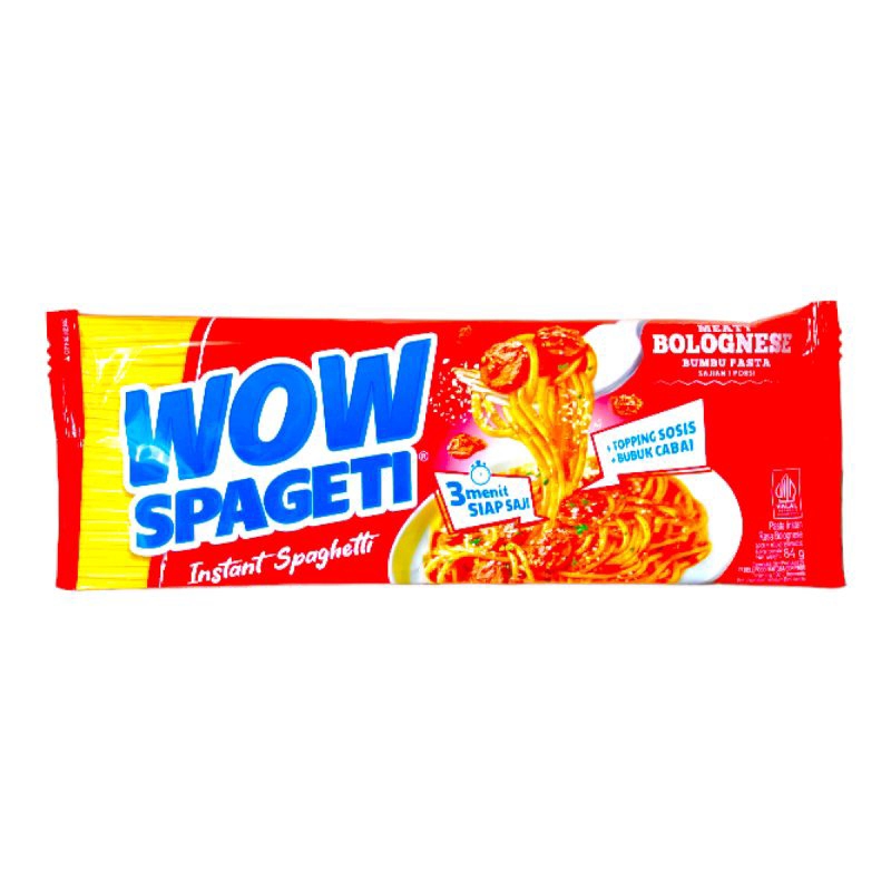 

Spageti Instan Mantul: WOW SPAGETI Gurih Nendang Abis Praktis Makan Spageti