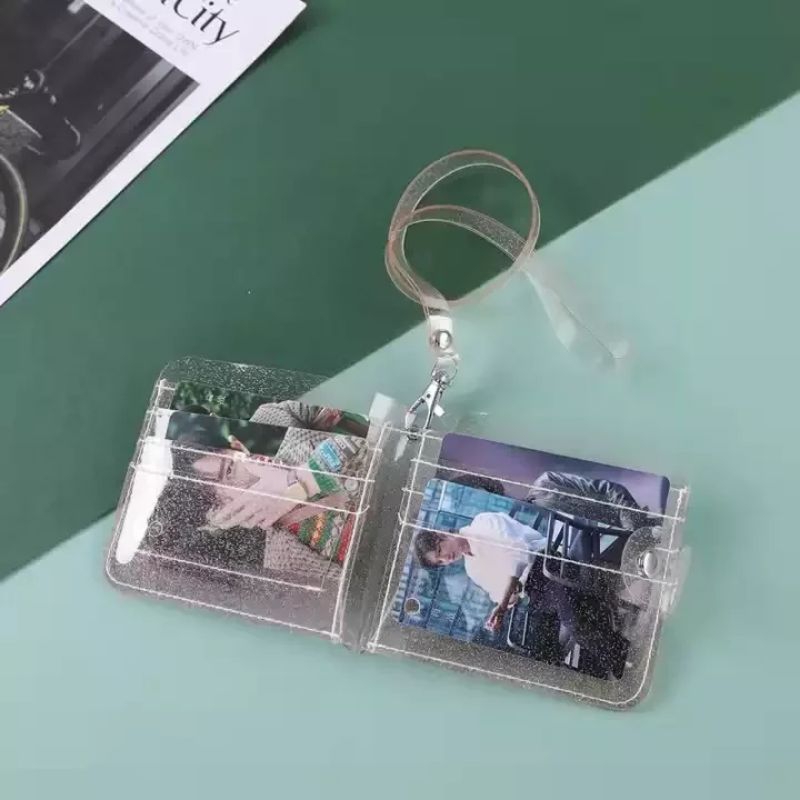 dompet transparan wanita / dompet transparan mini