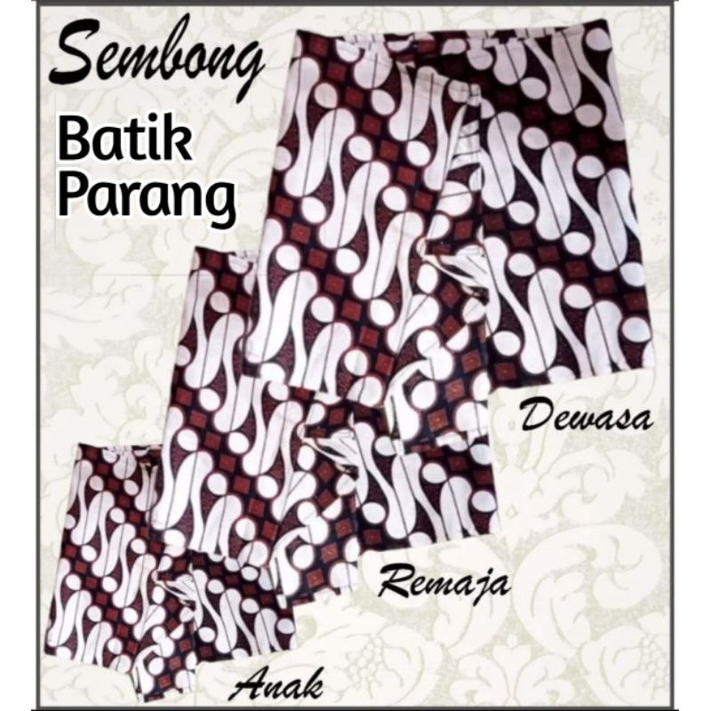 SEMBONG BATIK / SAPIT URANG / RAMPEK basofi