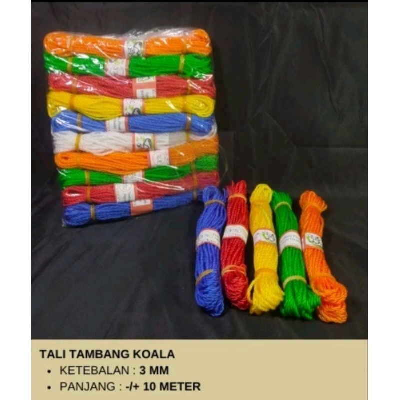 (Cuci gudang) Tali Tambang nylon 3 mm Koala (10 meter)
