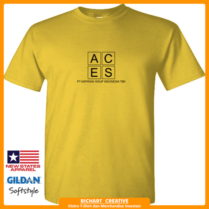 Kaos Emiten ACES PT Aspirasi Hidup Indonesia  Tbk v2 ACE Hardware