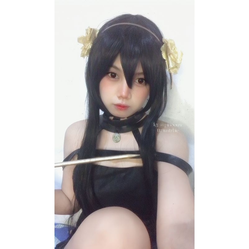 wts costume cosplay | yor forger assassin| chisato baca deskripsi