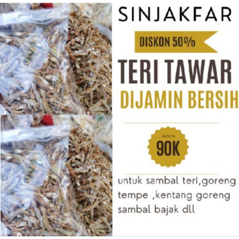 

TERI TAWAR 1KG SUPER KUALITY