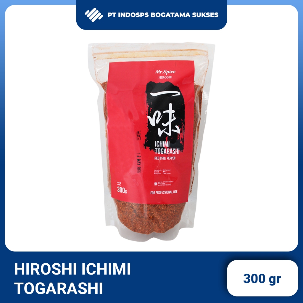 

Hiroshi Ichimi Togarashi 300gr | Ichimi | Cabai Bubuk Jepang