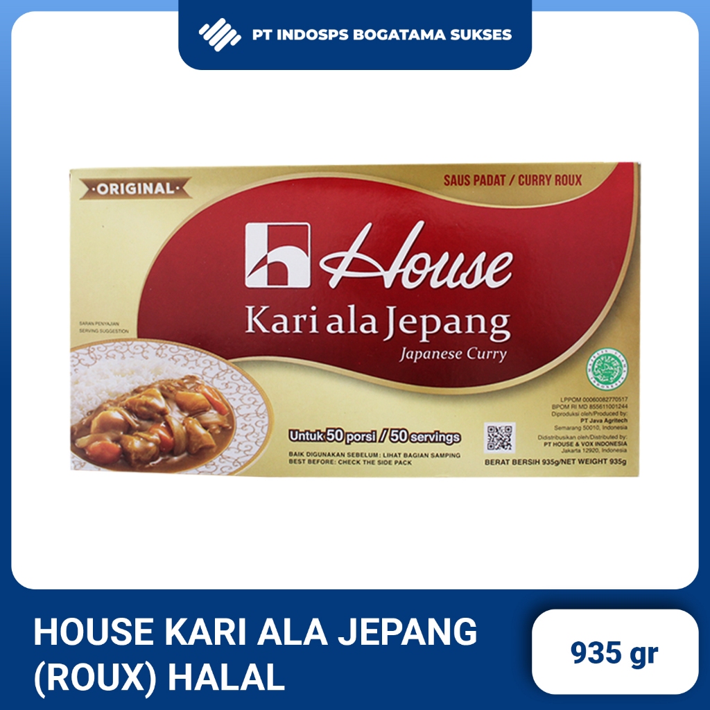 

House Kari Ala Jepang 1Kg - Java Curry Halal - Kari Jepang Halal