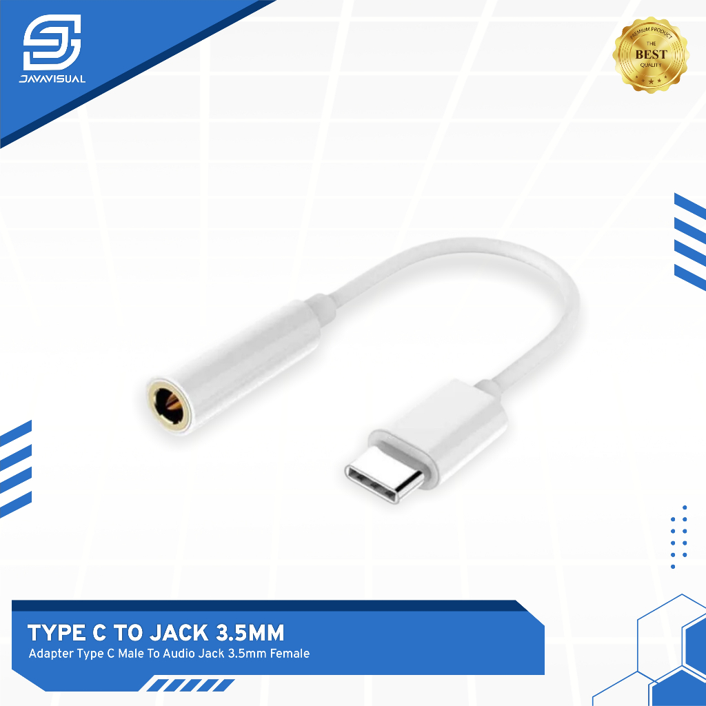 [JaVis] ADAPTER TYPE C TO JACK FEMALE 3.5MM