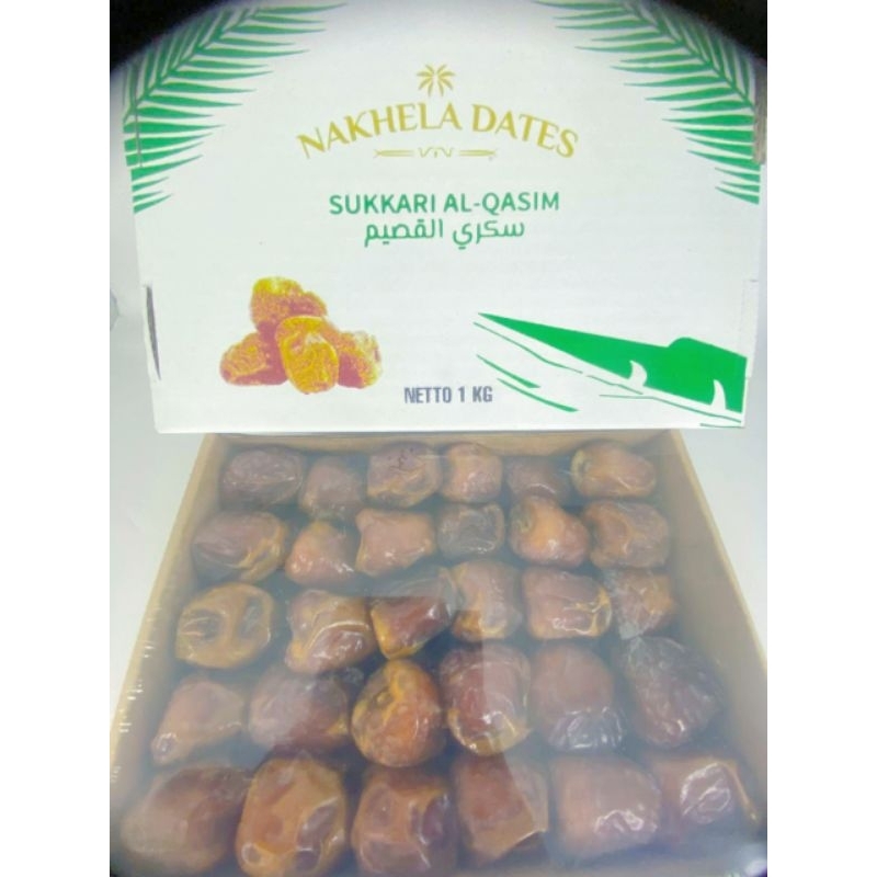 

1 Kg Kurma sukkari Al-Qasim Sukari NAKHELA DATES