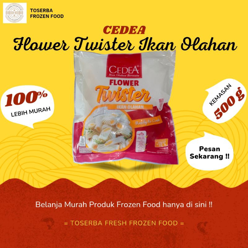 

CEDEA Ikan Olahan Flower Twister 500g
