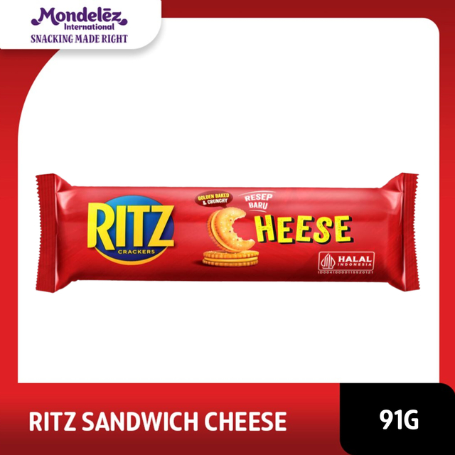 

Ritz Sandwich Biskuit Rasa Keju 91gr