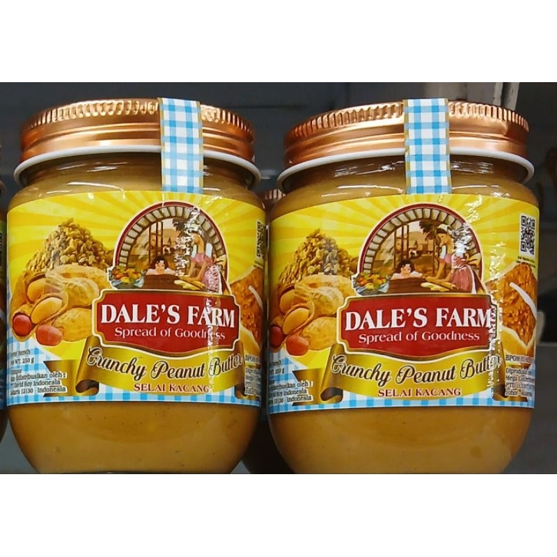 

DALE'S FARM Crunchy Peanut Butter 250g - HM
